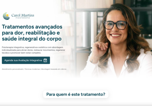 landing page carol martins