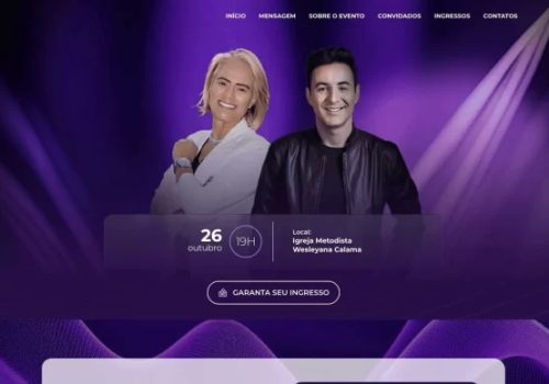 landing page voz